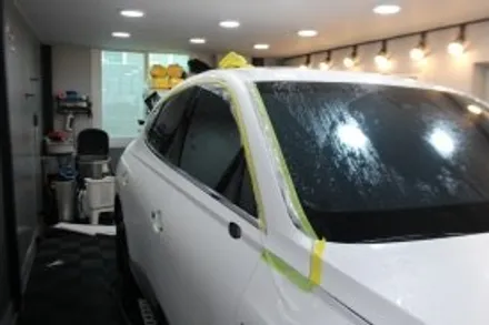 창원랩핑 - 내차를 보호하는 첫번째 걸음!! GV80 쿠페 전체 무광 PPF?[진해랩핑, 마산랩핑, 경남랩핑, 루프스킨, 전체랩핑,부분랩핑, 광고랩핑]-창원랩핑샵 / 창원시 진해구