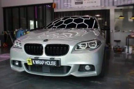 창원랩핑 - BMW 520d 전체랩핑 어디서 하지? 케이랩하우스!! [진해랩핑, 마산랩핑, 경남랩핑, 루프스킨, 전체랩핑,부분랩핑, 광고랩핑]-창원랩핑샵 / 창원시 진해구