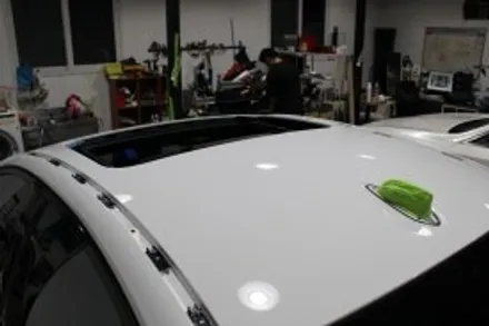 창원랩핑 - 이제 루프스킨은 블랙 PPF가 어떨까요? BMW 350I 루프스킨!!  케이랩스![진해랩핑, 마산랩핑, 경남랩핑, 루프스킨, 전체랩핑,부분랩핑, 광고랩핑]-창원랩핑샵 / 창원시 진해구
