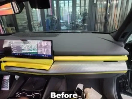 창원 자동차 랩핑 BMW 520i 실내 랩핑 카본 시공 케이랩하우스 / 창원시 진해구