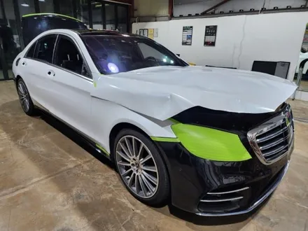 창원랩핑 - 벤츠 S Class 350d 전체 랩핑, 크롬 딜리트, 생활 보호 PPF 시공 [진해랩핑, 마산랩핑, 경남랩핑, 루프스킨, 전체랩핑,부분랩핑, 광고랩핑] - 창원랩핑샵 / 창원시 진해구