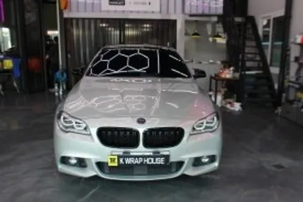 창원랩핑 - BMW 520d 전체랩핑 어디서 하지? 케이랩하우스!! [진해랩핑, 마산랩핑, 경남랩핑, 루프스킨, 전체랩핑,부분랩핑, 광고랩핑]-창원랩핑샵 / 창원시 진해구