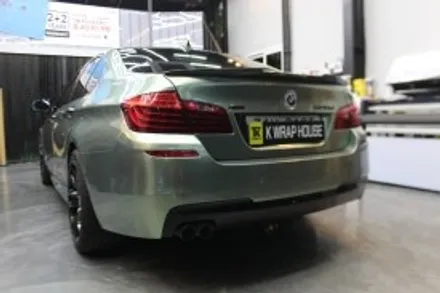 BMW 520D 색상이 마음에 안드신다면 언제든지 랩핑으로 변신하세요~!! 케이랩하우스에서 [진해랩핑, 마산랩핑, 경남랩핑, 루프스킨, 전체랩핑,부분랩핑, 광고랩핑]-창원랩핑샵 / 창원시 진해구