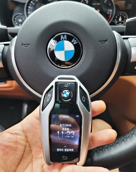 BMW X6 F16 디스플레이키 시공 / 서울 중랑구