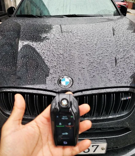 X6M F16  BMW디스플레이키 이식 / 서울 중랑구