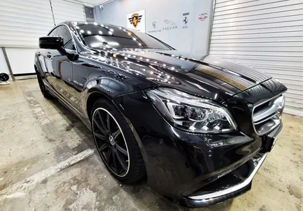 벤츠 CLS63 AMG 수성광택과 유리막코팅시공 / 서울 중랑구