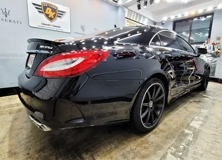 벤츠 CLS63 AMG 수성광택과 유리막코팅시공 / 서울 중랑구