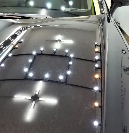 벤츠 CLS63 AMG 수성광택과 유리막코팅시공 / 서울 중랑구