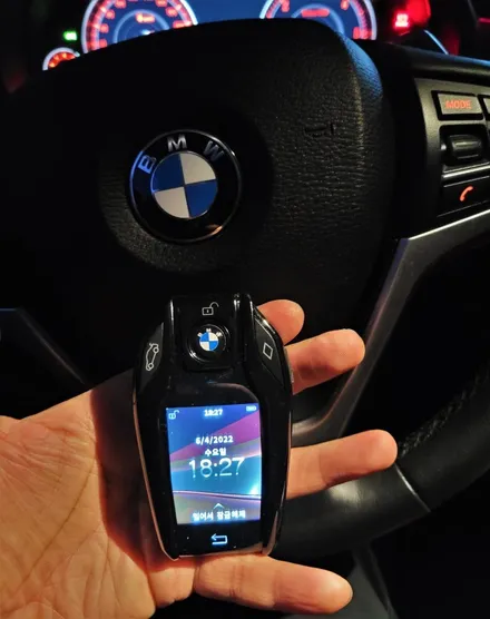 BMW X6 F16  디스플레이키 이식 / 서울 중랑구