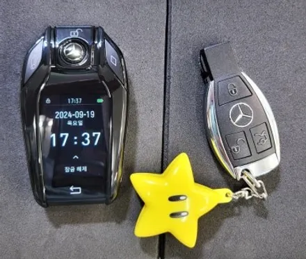 벤츠 W205 C클래스 디스플레이키 이식 / 서울 중랑구