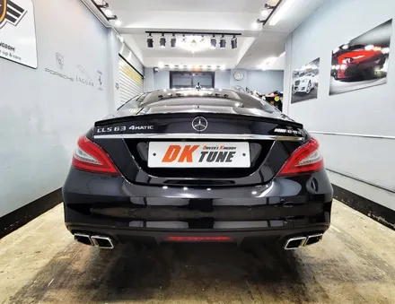 벤츠 CLS63 AMG 수성광택과 유리막코팅시공 / 서울 중랑구