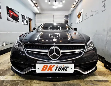 벤츠 CLS63 AMG 수성광택과 유리막코팅시공 / 서울 중랑구
