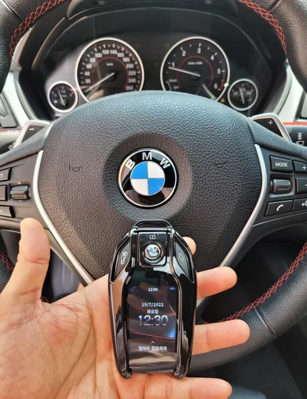 BMW 320D 디스플레이키 이식 / 서울 중랑구