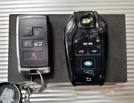 디스커버리4 BMW스타일 디스플레이키 시공 / 서울 중랑구