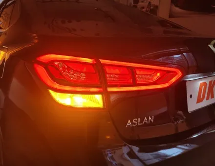 현대 아슬란 합법인증 led턴시그널.후진등.후진벨 시공 / 서울 중랑구
