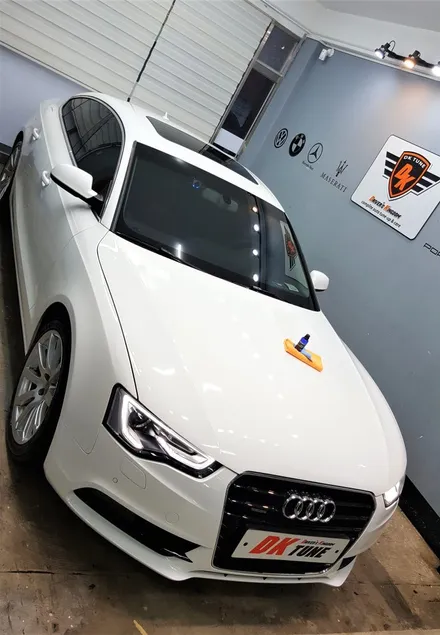 디케이튠 - AUDI  A5 프리미엄 유리막코팅시공 / 서울 중랑구