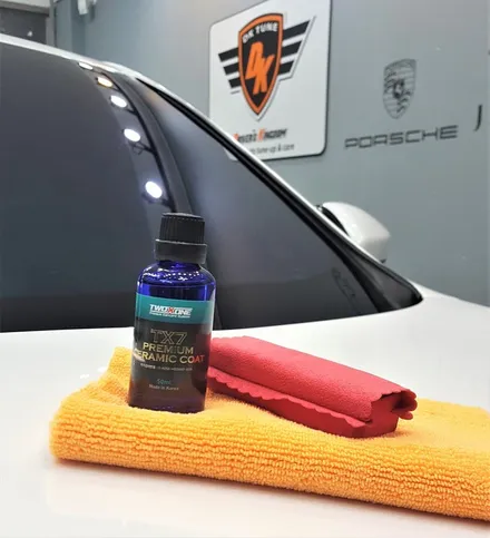 재규어 F-PACE 30D S 유리막코팅시공 by 디케이튠 / 서울 중랑구