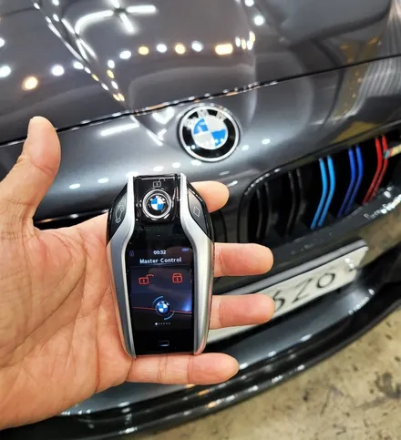 BMW  M550D 디스플레이키 이식 / 서울 중랑구