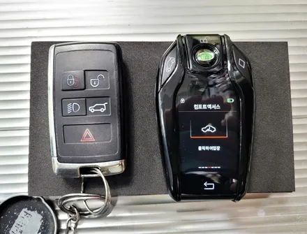 디스커버리4 BMW스타일 디스플레이키 시공 / 서울 중랑구