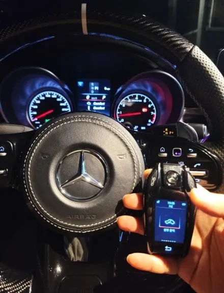 벤츠 C63 AMG 카브리올레 디스플레이키이식 / 서울 중랑구