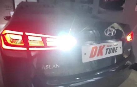 현대 아슬란 합법인증 led턴시그널.후진등.후진벨 시공 / 서울 중랑구