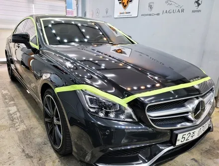 벤츠 CLS63 AMG 수성광택과 유리막코팅시공 / 서울 중랑구