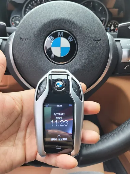 BMW X6 F16 디스플레이키 시공 / 서울 중랑구