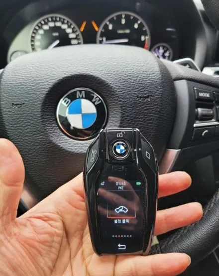 BMW X4 (F26) 디스플레이키 이식 / 서울 중랑구