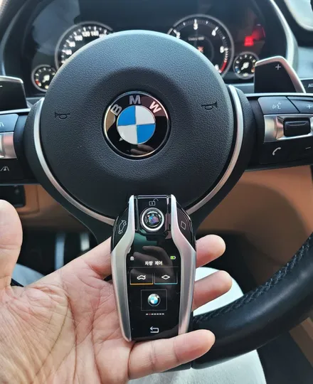 BMW F16 X6 디스플레이키 시공 / 서울 중랑구