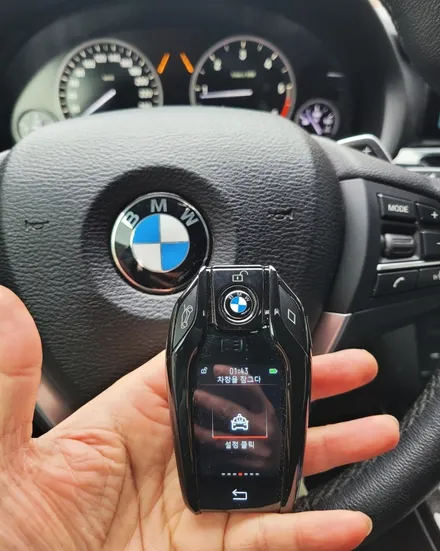 BMW X4 (F26) 디스플레이키 이식 / 서울 중랑구