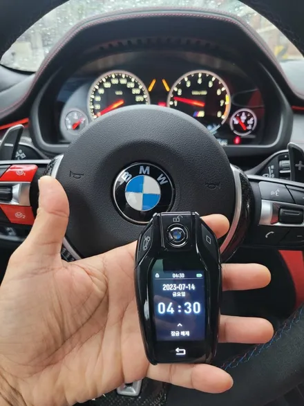 X6M F16  BMW디스플레이키 이식 / 서울 중랑구