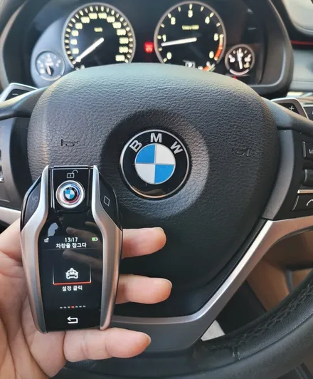 bmw f16 x6 디스플레이키 이식 / 서울 중랑구