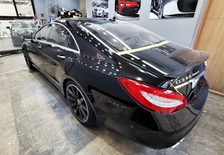 벤츠 CLS63 AMG 수성광택과 유리막코팅시공 / 서울 중랑구