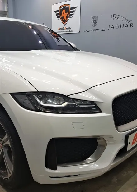 재규어 F-PACE 30D S 유리막코팅시공 by 디케이튠 / 서울 중랑구