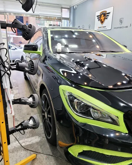 벤츠 CLA250 신차만들기 정밀광택과 그래핀코팅 / 서울 중랑구
