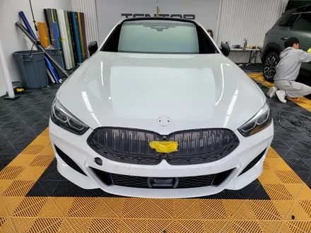 용인랩핑 bmw840i전체랩핑 사틴다크그레이 고급스러운 색상으로 탈바꿈! / 동탄