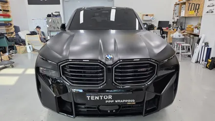 수원ppf BMW XM 사틴블랙 컬러PPF 시공기 / 동탄