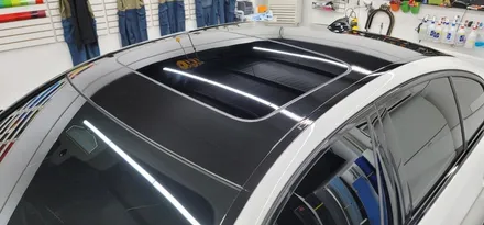 수원루프스킨 수원랩핑 BMW 530e 루프스킨시공기 / 동탄