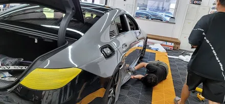 [ 동탄 랩핑 ] 벤츠 CLS 자동차 전체랩핑으로 신차 감성 100%!! ✨🚗 - 용인 텐토르 본점 / 동탄