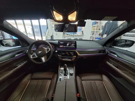 [수원랩핑]텐토르 BMW 6GT  실내랩핑 블랙카본 감성 마력 / 동탄