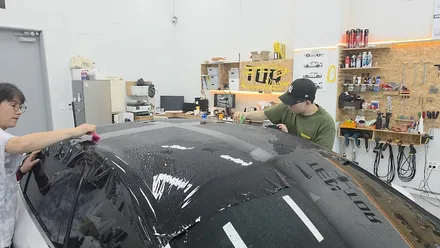 동탄 루프스킨 그랜져 IG 블랙PPF로 시공 / 동탄
