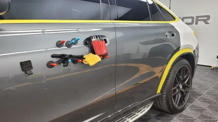 화성랩핑 벤츠전체랩핑 gle63amg 기존의 색상이 질리신다면? / 동탄