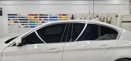 수원루프스킨 수원랩핑 BMW 530e 루프스킨시공기 / 동탄