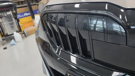 용인랩핑 BMW 520i 그릴 부분랩핑 / 동탄