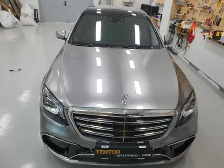 수원랩핑 S350 고광택 전체랩핑 시공 / 동탄