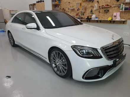 수원랩핑 S350 고광택 전체랩핑 시공 / 동탄