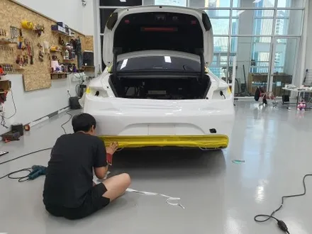용인랩핑 S63amg 보험처리 전체랩핑 시공기 / 동탄