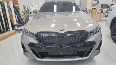 용인랩핑 BMW 520i 그릴 부분랩핑 / 동탄