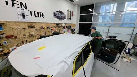 컬러ppf로 BMW XM 사틴화이트 시공기 [동탄PPF] / 동탄