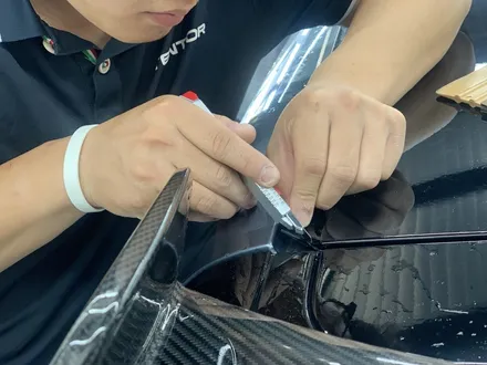 용인부분랩핑 전문 텐토르 벨로스터 N 시공 소개 / 동탄